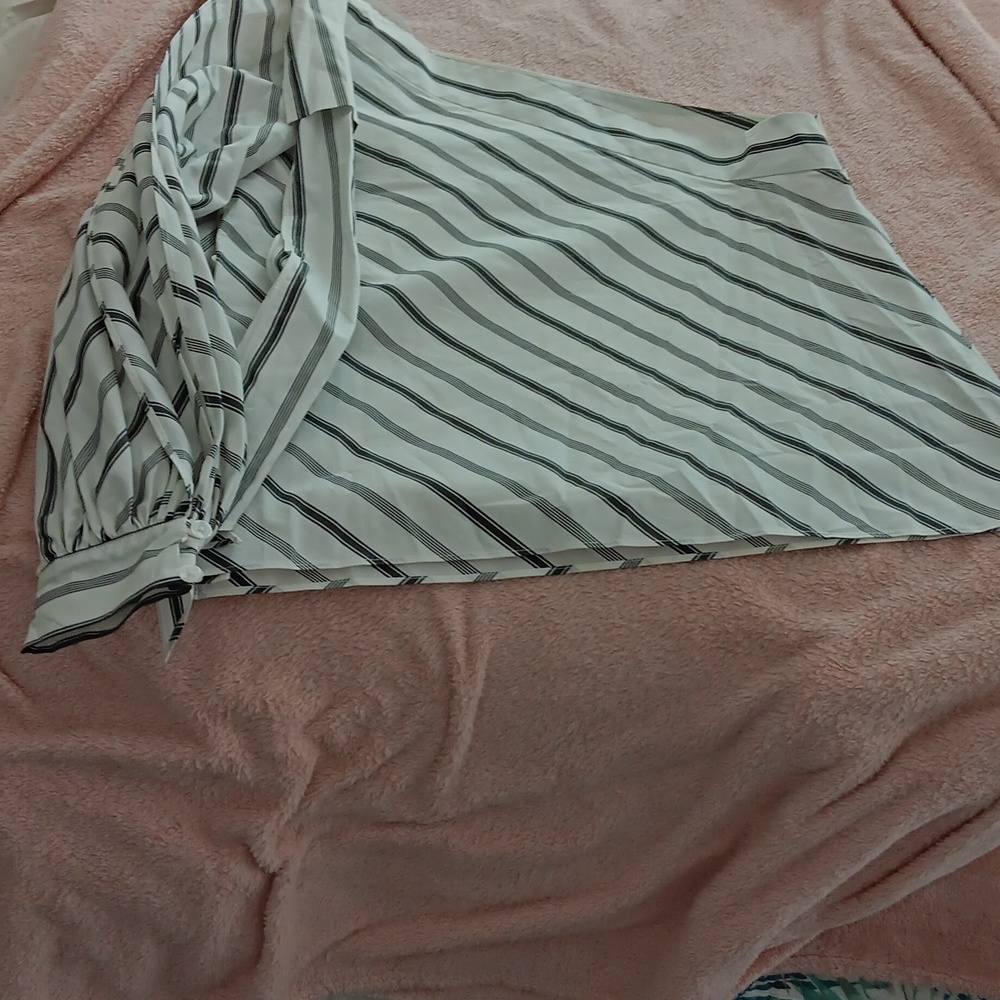 Dramatic One Sleeve Milly Blouse - image 2